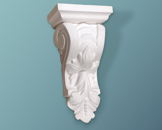 Ornate Leaf Corbel