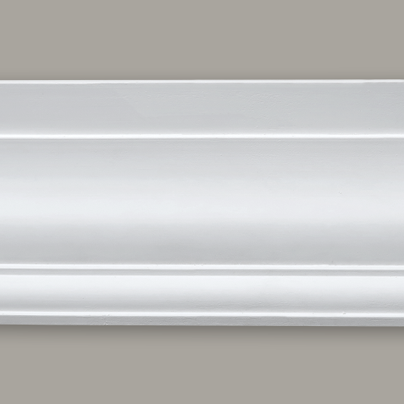 Ashtoft's Edwardian Plain Run Plaster Cornice CC83