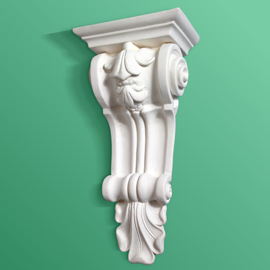 Small Scroll with Leaf Corbel
