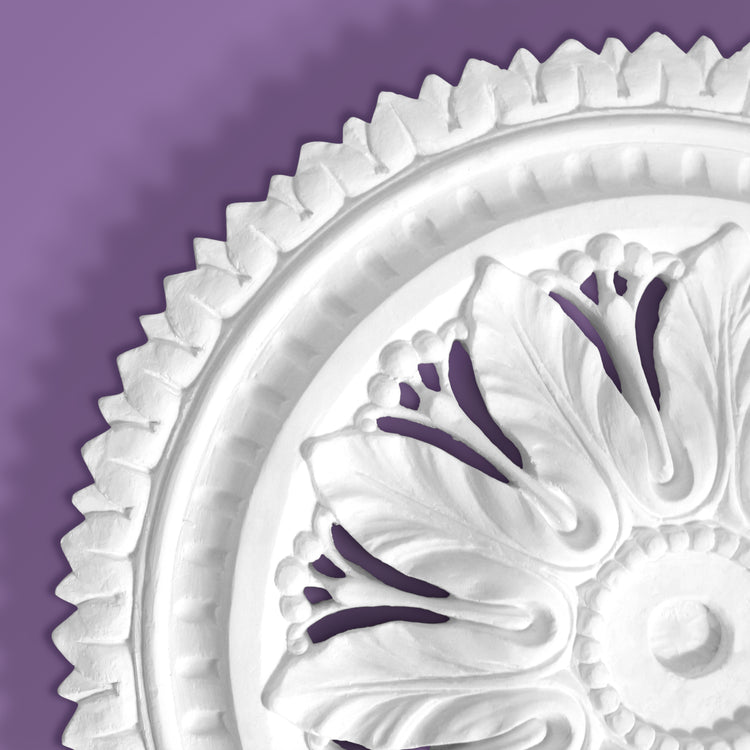 Victorian Ceiling Rose - Small Victorian - Close