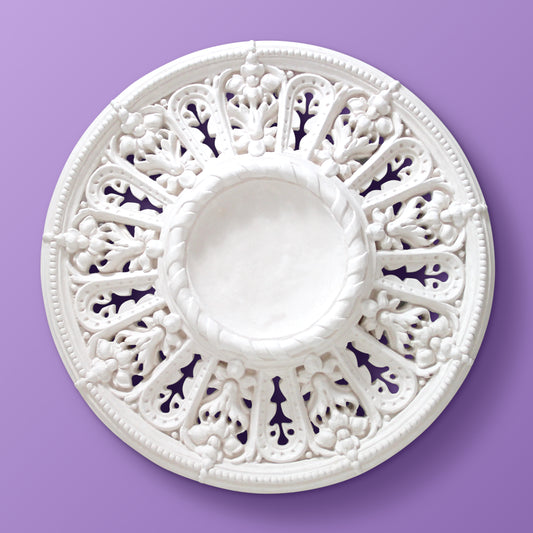 Elizabeth Ceiling Rose - 4 Versions 1 Full