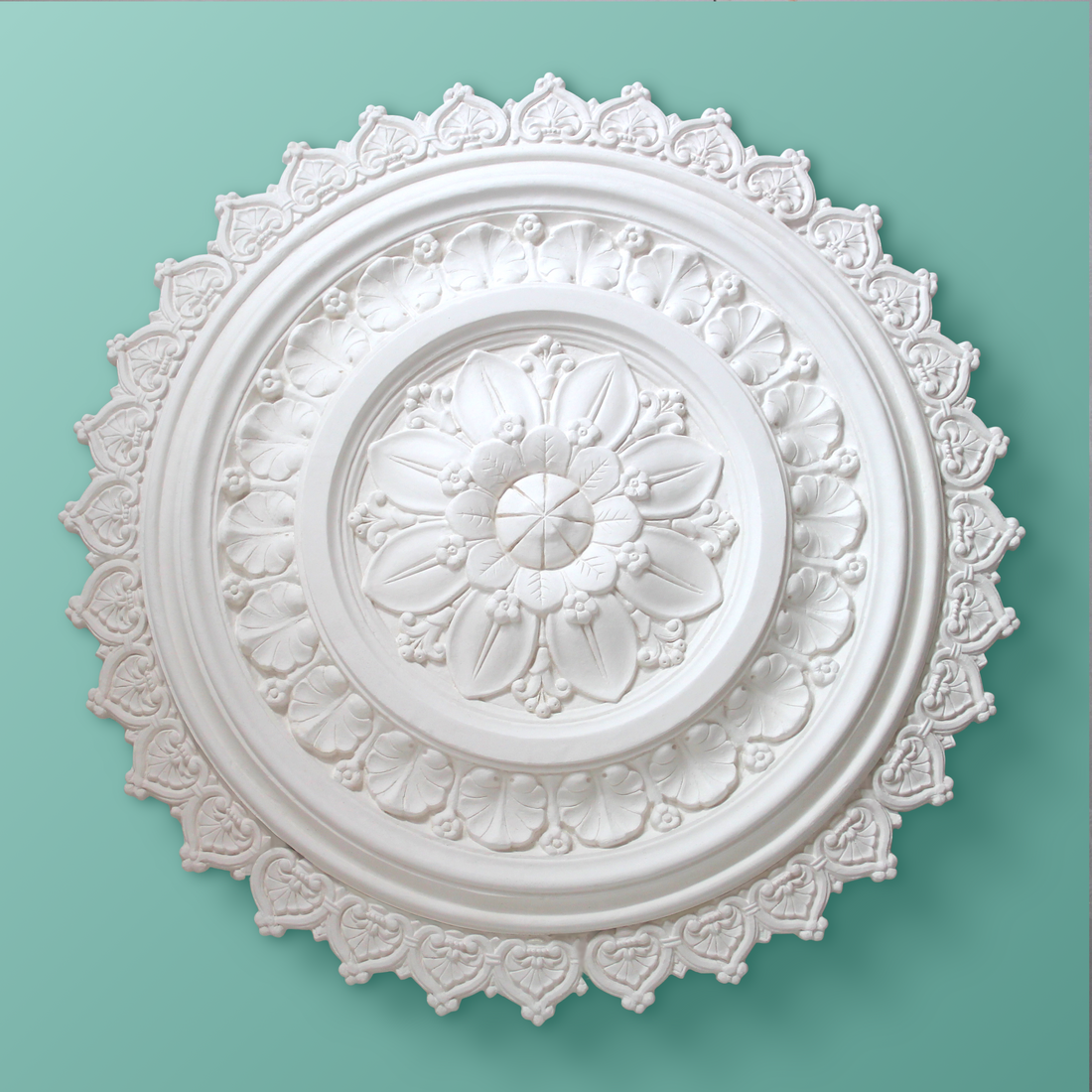 Victorian Ceiling Rose - Eleanor - 935mm/770mm – bespoke-plaster