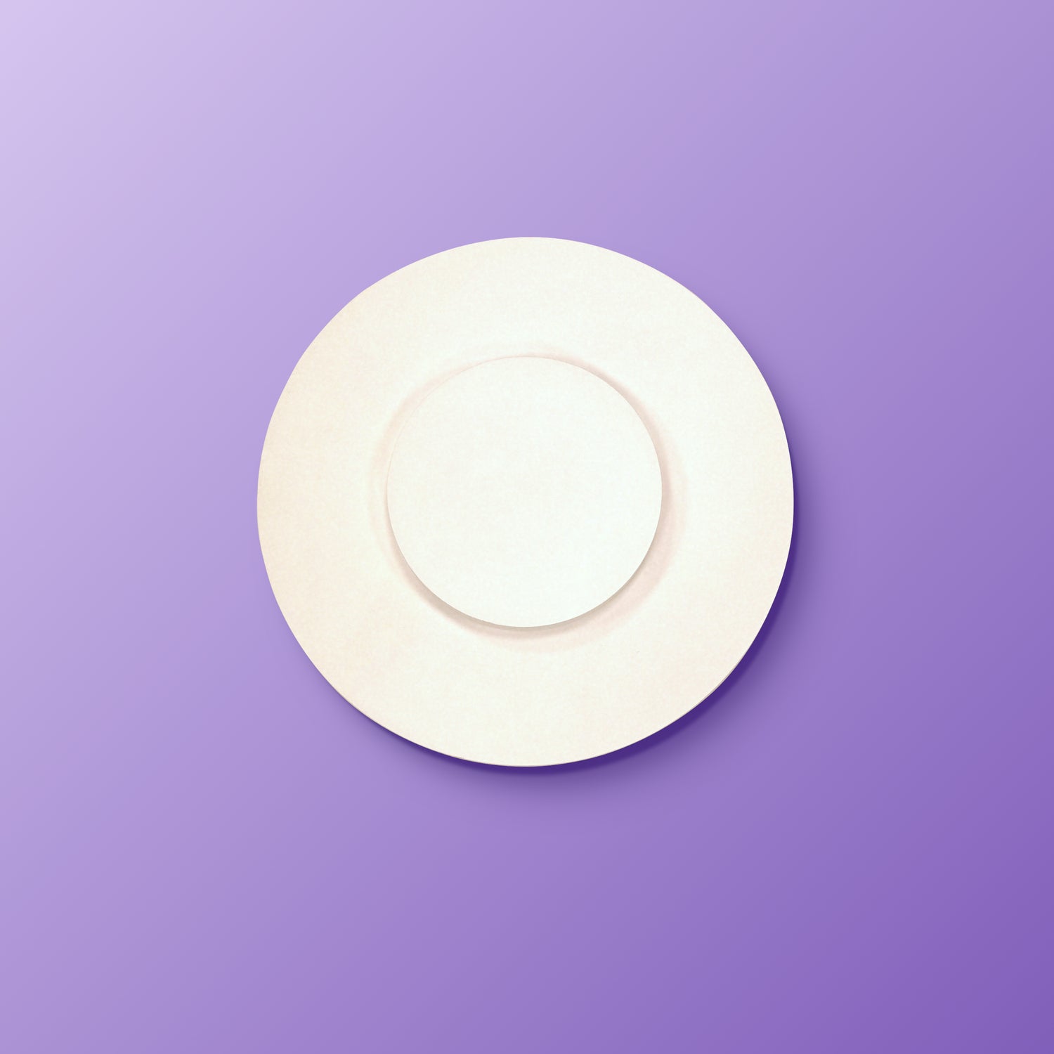 Round Art Deco Ceiling Rose Small Full