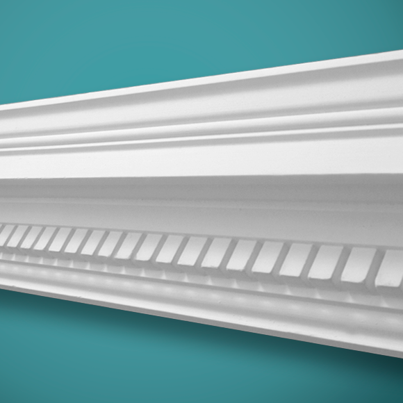 Coniston Dentil Plaster Cornice CC60