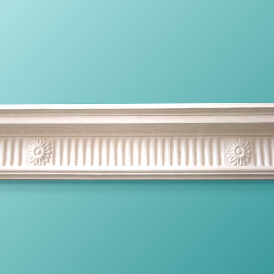 Flute and Flower Cornice CC11