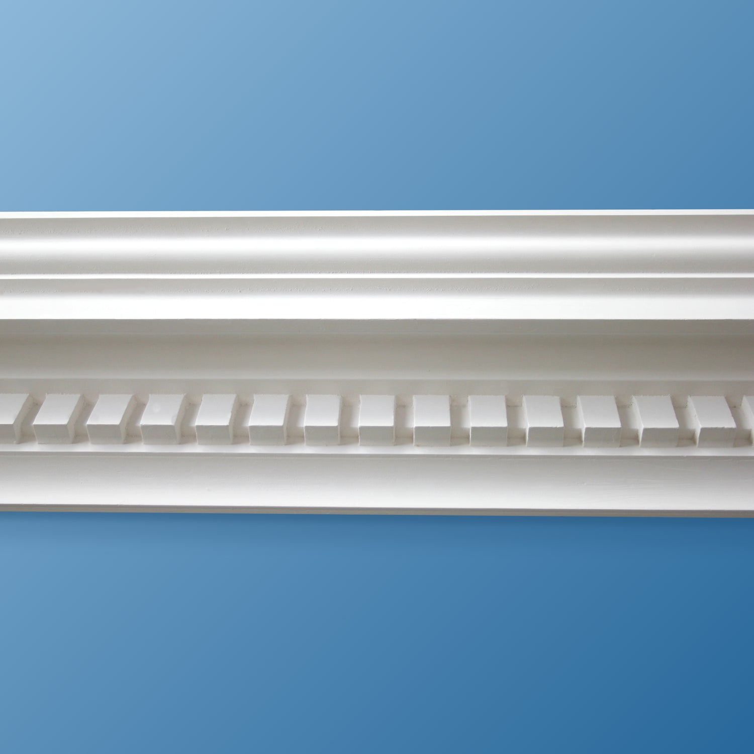 Large Dentil Plaster Cornice CC14