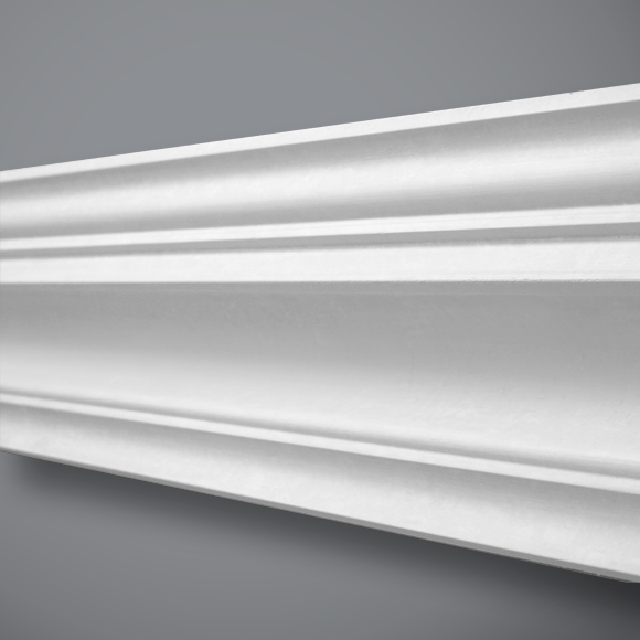 Large Swans Neck Plaster Cornice CC53