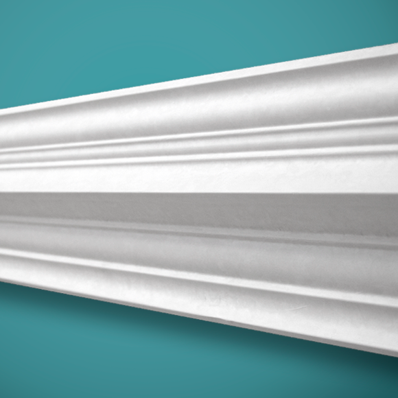 Medium Georgian Plaster Cornice CC29