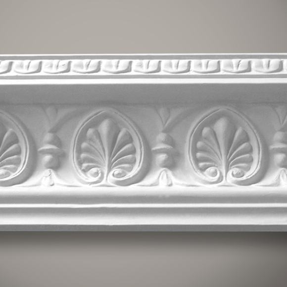 Medium Honeysuckle Cornice – bespoke-plaster