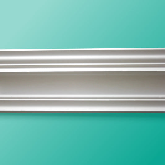 Medium Swans Neck Plaster Cornice CC55