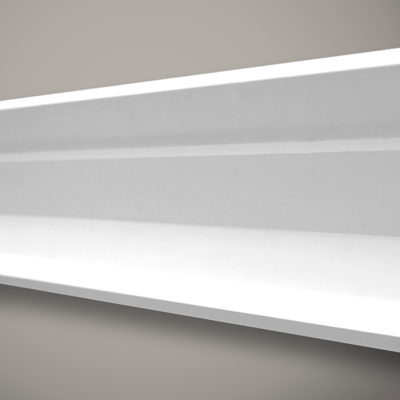 Plain Flat Plaster Cornice CC56