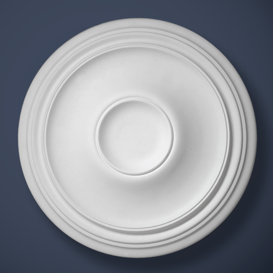 Plain Ceiling Rose - Large Highgate - 850mm