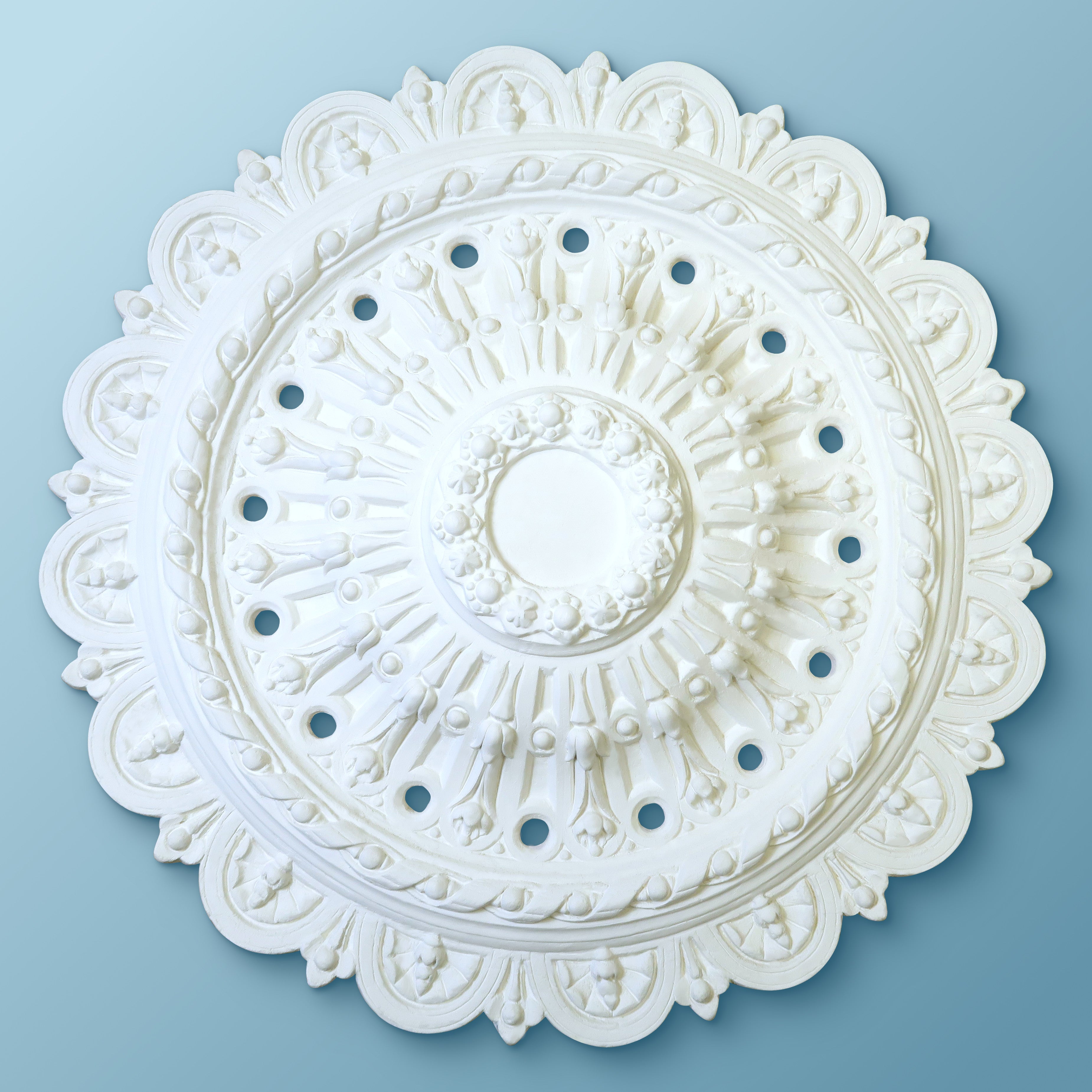 Poppleton Ceiling Rose - 822mm – bespoke-plaster