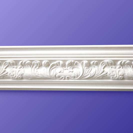 Small Acanthus Plaster Cornice CC15