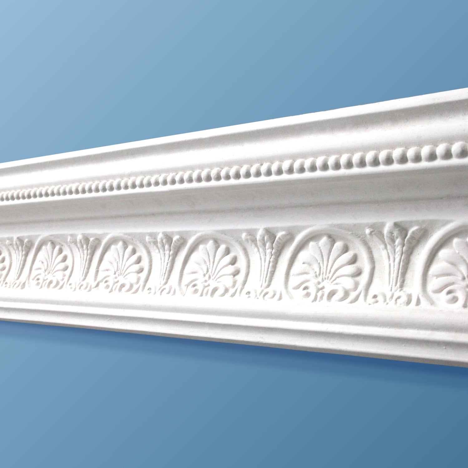 Small Honeysuckle Decorative Plaster Cornice CC09