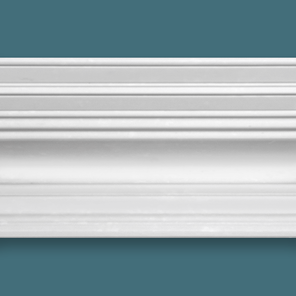 Small Markington Late Victorian Plaster Cornice CC85