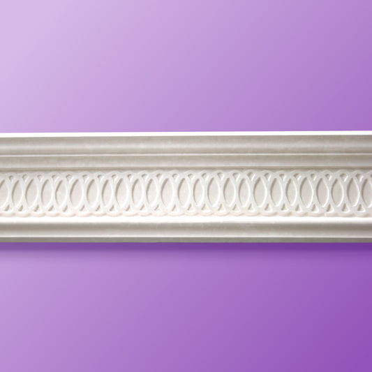 Small Scroll Plaster Cornice CC40