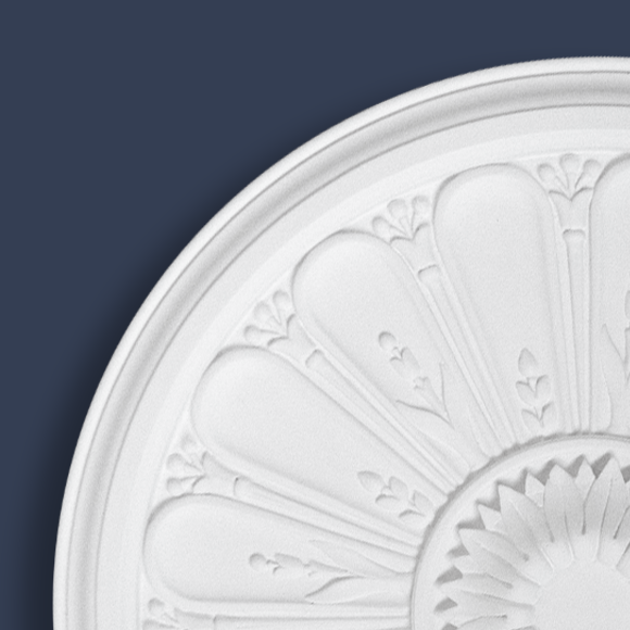 Victorian Ceiling Rose - Bronte - 1 Close