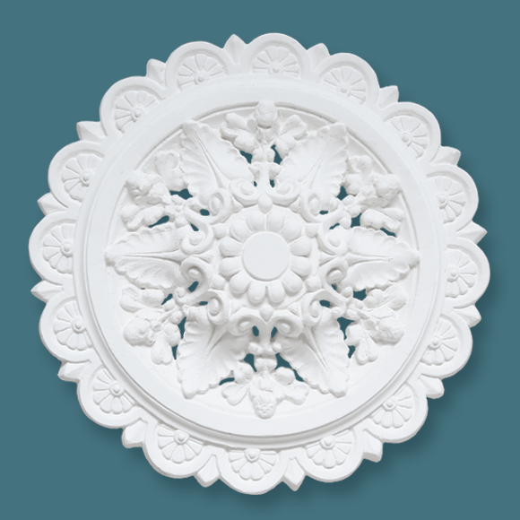 Victorian Ceiling Rose - Gladstone - Full